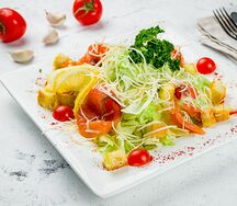 Цезарь с семгой