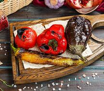 Ассорти овощей на углях