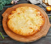 Пирог с сыром и зеленью