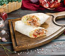 Шаурма свиная на углях