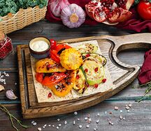 Овощной микс на углях