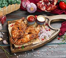 Цыпленок на мангале