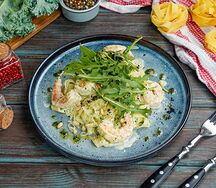 Паста с креветками