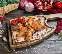 Шашлык из куриных крыльев