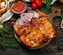 Цыплёнок на углях