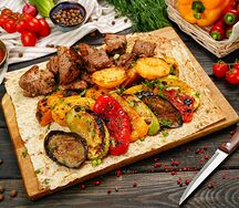 Садж с телятиной