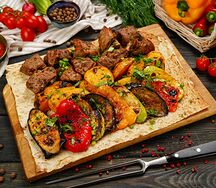 Садж с бараниной