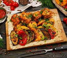 Садж с курицей