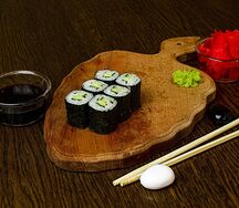Мини-ролл с огурцом