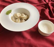 Пельмешки со сметаной
