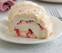 Меренговый рулет