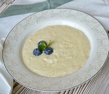Каша рисовая с апельсином