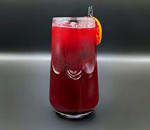 Лимонад Брусника-имбирь