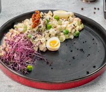 Оливье с куриным мясом