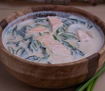 Суп Сливочный с креветками