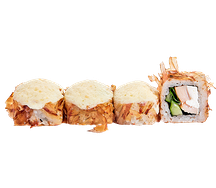 Запеченный ролл с курицей