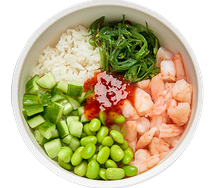 Поке с креветкой