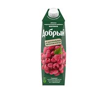 Добрый Сок Малина-яблоко-черноплодная рябина