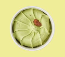 Мороженое Зеленый чай Матча с миндалём