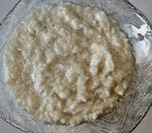 Каша овсяная на банановом молоке
