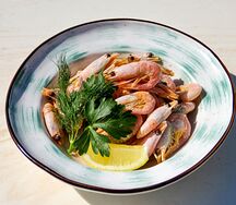 Креветки отварные