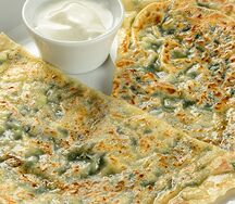 Кутабы с зеленью