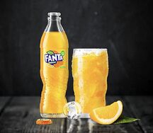 Fanta в стеклянной бутылке