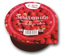 Земляника, дроблённая с сахаром