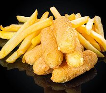 Сырные палочки & картофель фри