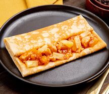 Блин с курицей и ананасами