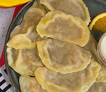 Вареники с тыквой