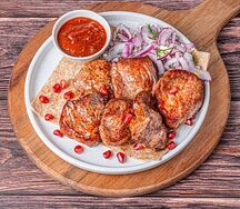 Шашлык из cвинoй шейки