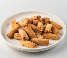 Печенье Рогалики малиновые