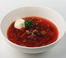 Борщ с говядиной