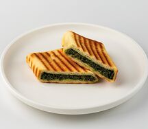 Лаваш гриль с зеленью