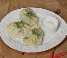 Манты с бараниной