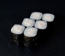 Маки с крабом