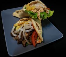 Гирос с курицей