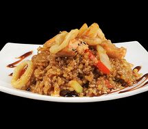 Тяхан с морепродуктами