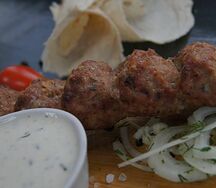 Люля-кебаб курица на гриле