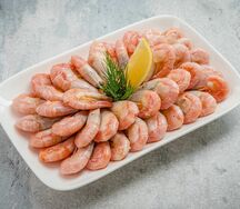 Креветки отварные