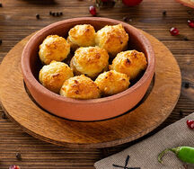 Грибные шляпки с сыром