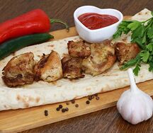 Шашлык из куриных бёдер