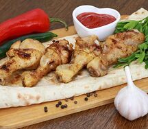 Шашлык из куриных голеней (4 шт)