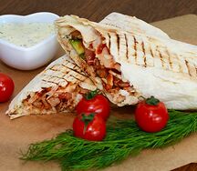 Шаурма со свининой