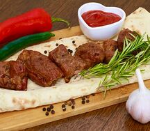 Шашлык из cвинoй мякоти