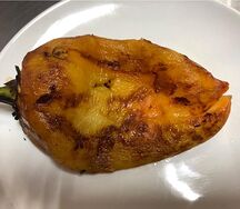 Перец сладкий на мангале