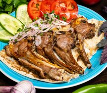 Шашлык из баранины (корейка)