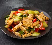 Салат из спаржи