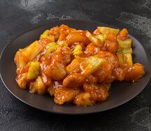 Свинина Гу-Лао с ананасами